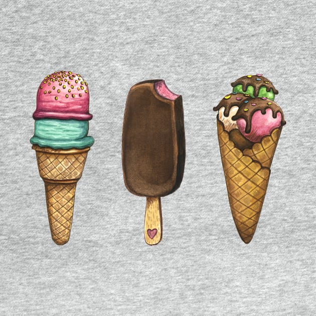 Ice cream forever by Nopi Pantelidou